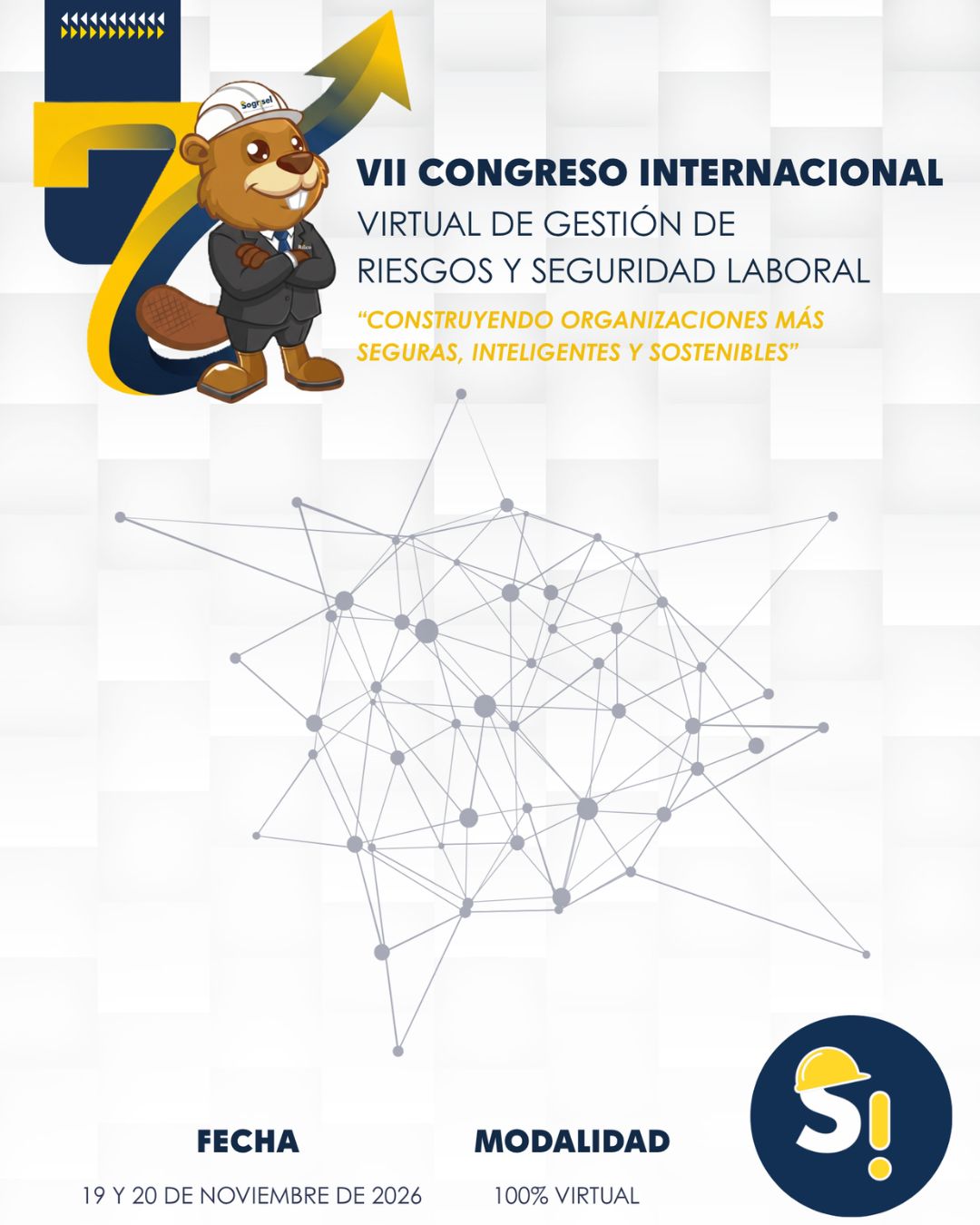 ¡Se acerca el VII Congreso Internacional Virtual de Gestión de Riesgos y Seguridad Laboral!