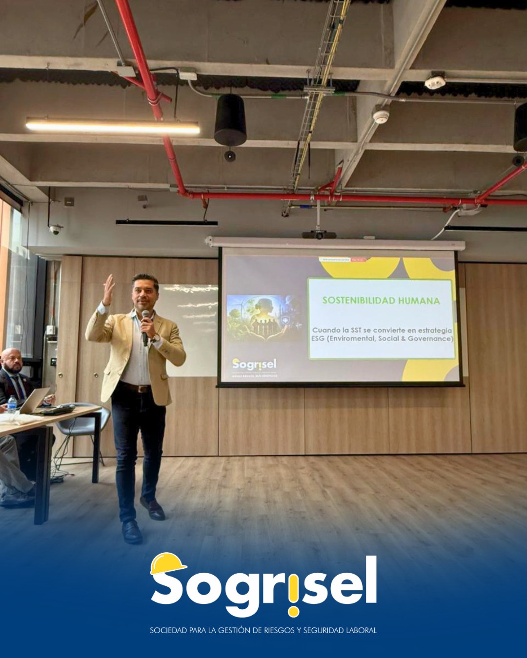 ¡SOGRISEL presente en el VIII Congreso Internacional de Riesgos Laborales en el Politécnico Grancolombiano!